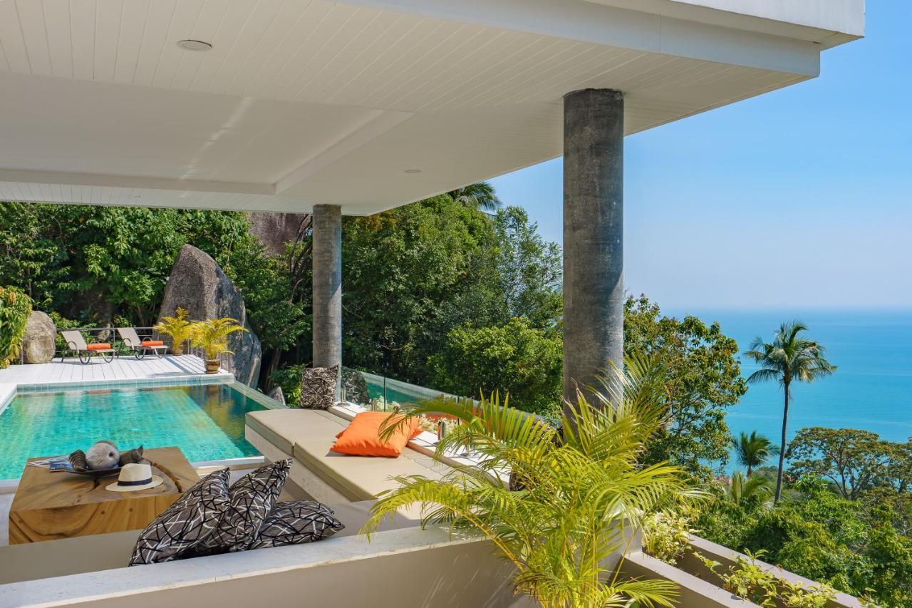 Luxury Seaview Villa -Double Infinity Pools-20 Persons Chaweng  Exterior photo