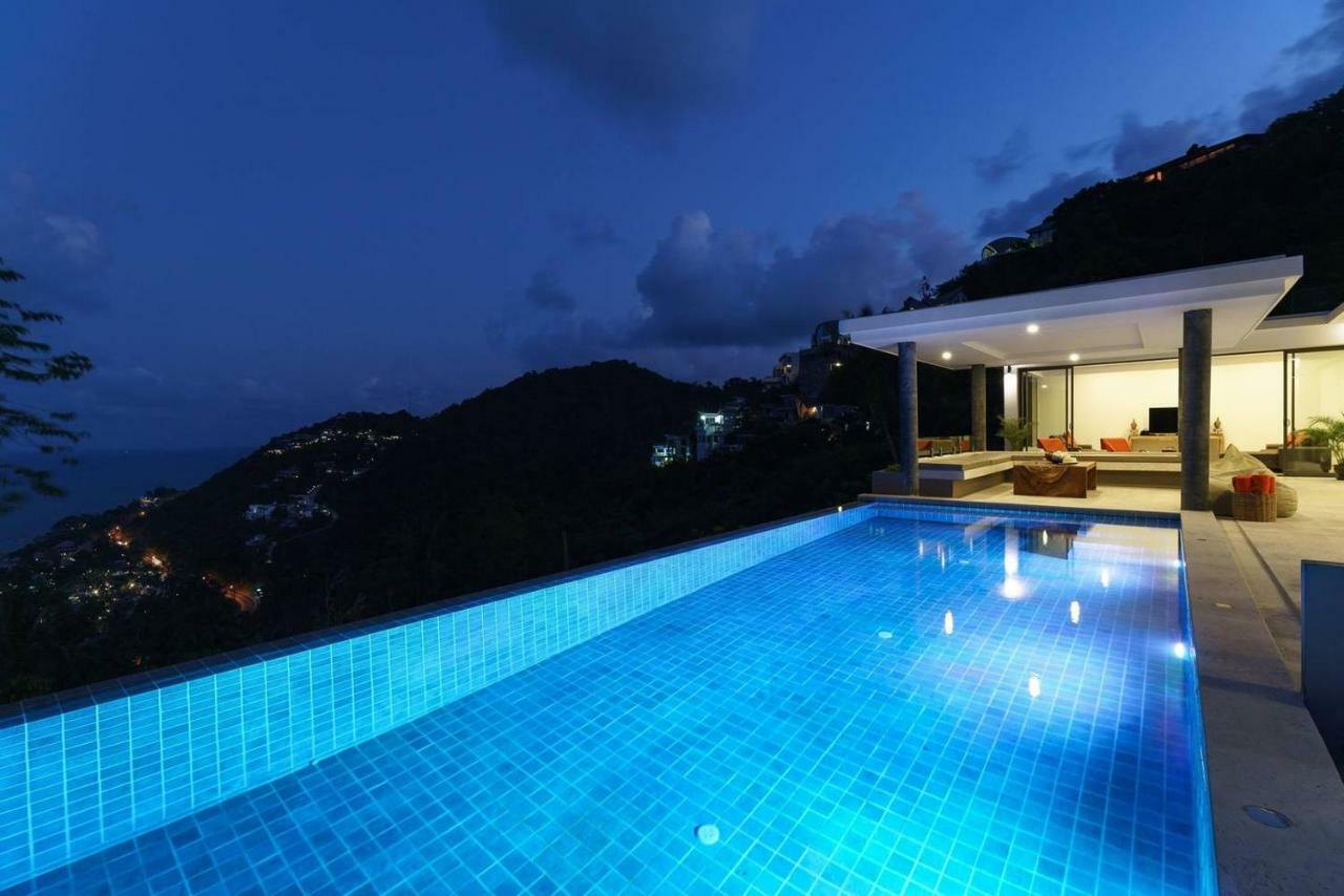 Luxury Seaview Villa -Double Infinity Pools-20 Persons Chaweng  Exterior photo