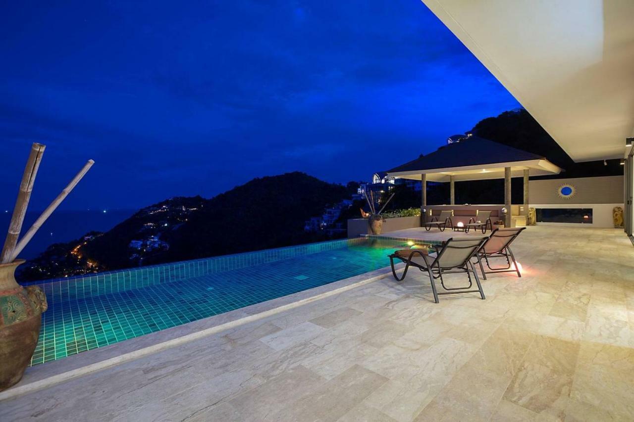 Luxury Seaview Villa -Double Infinity Pools-20 Persons Chaweng  Exterior photo