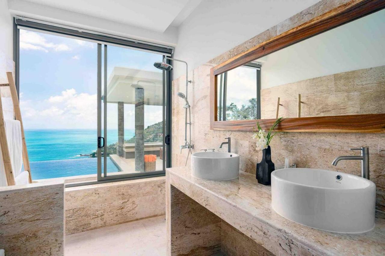 Luxury Seaview Villa -Double Infinity Pools-20 Persons Chaweng  Exterior photo