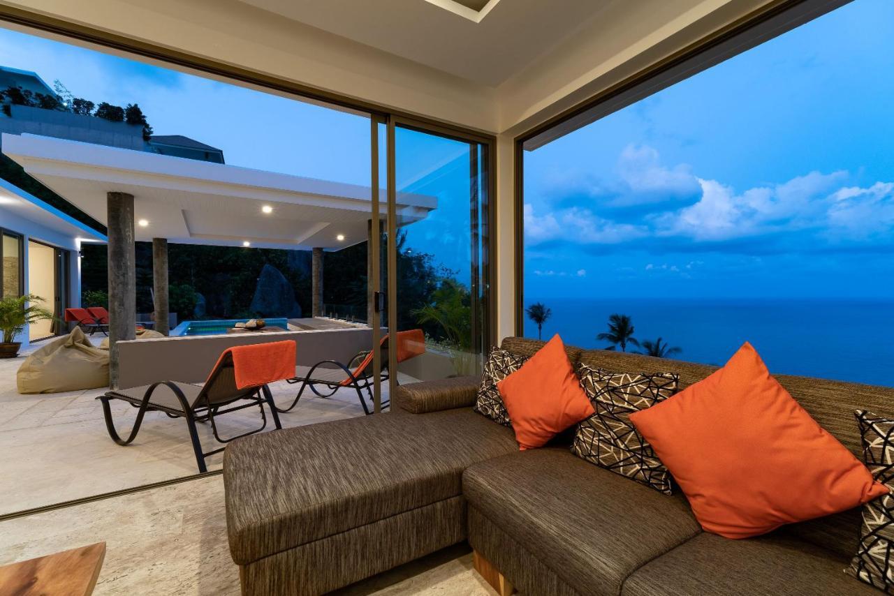 Luxury Seaview Villa -Double Infinity Pools-20 Persons Chaweng  Exterior photo