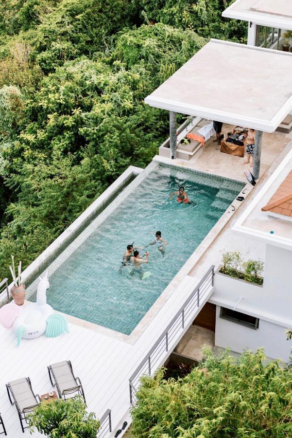 Luxury Seaview Villa -Double Infinity Pools-20 Persons Chaweng  Exterior photo