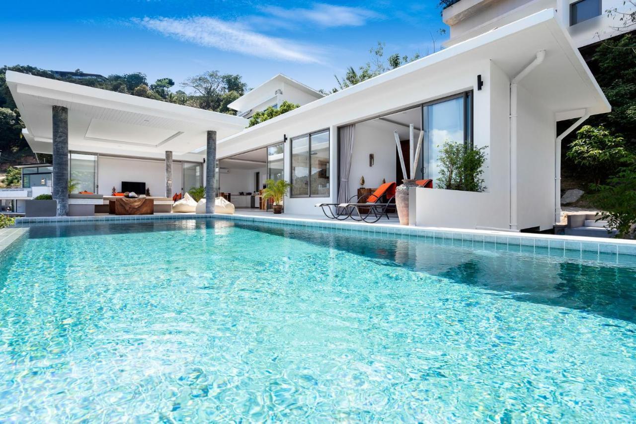 Luxury Seaview Villa -Double Infinity Pools-20 Persons Chaweng  Exterior photo