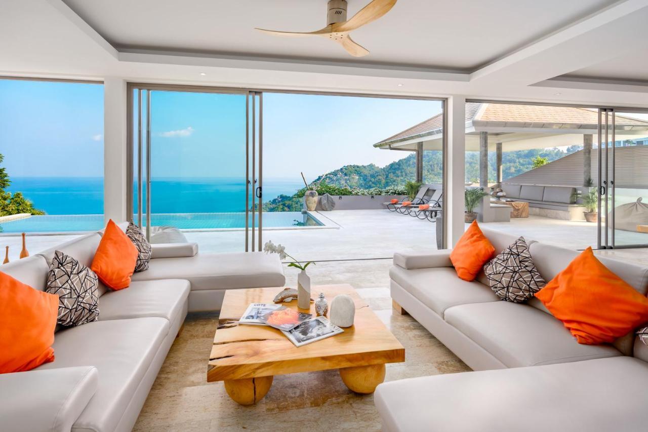 Luxury Seaview Villa -Double Infinity Pools-20 Persons Chaweng  Exterior photo