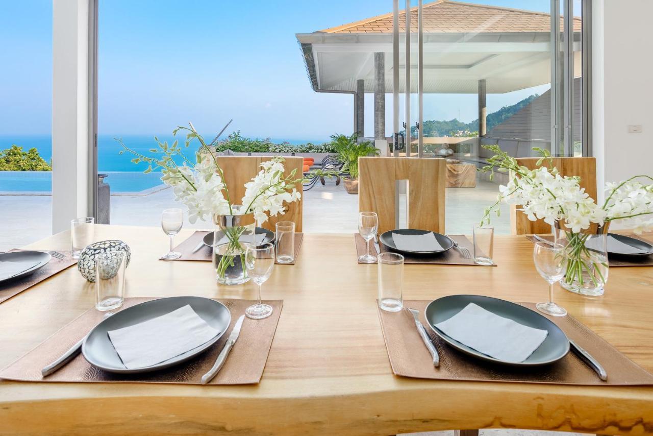 Luxury Seaview Villa -Double Infinity Pools-20 Persons Chaweng  Exterior photo