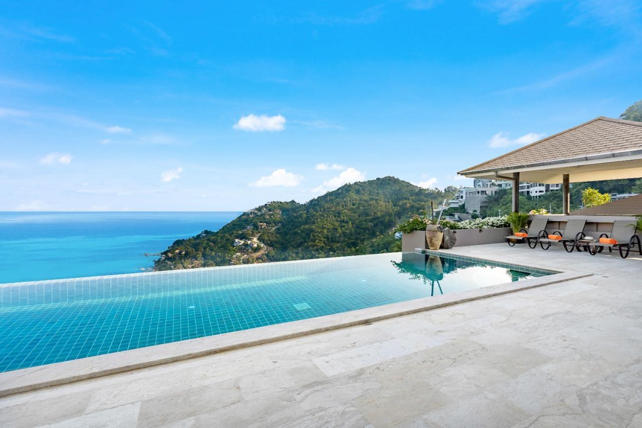 Luxury Seaview Villa -Double Infinity Pools-20 Persons Chaweng  Exterior photo